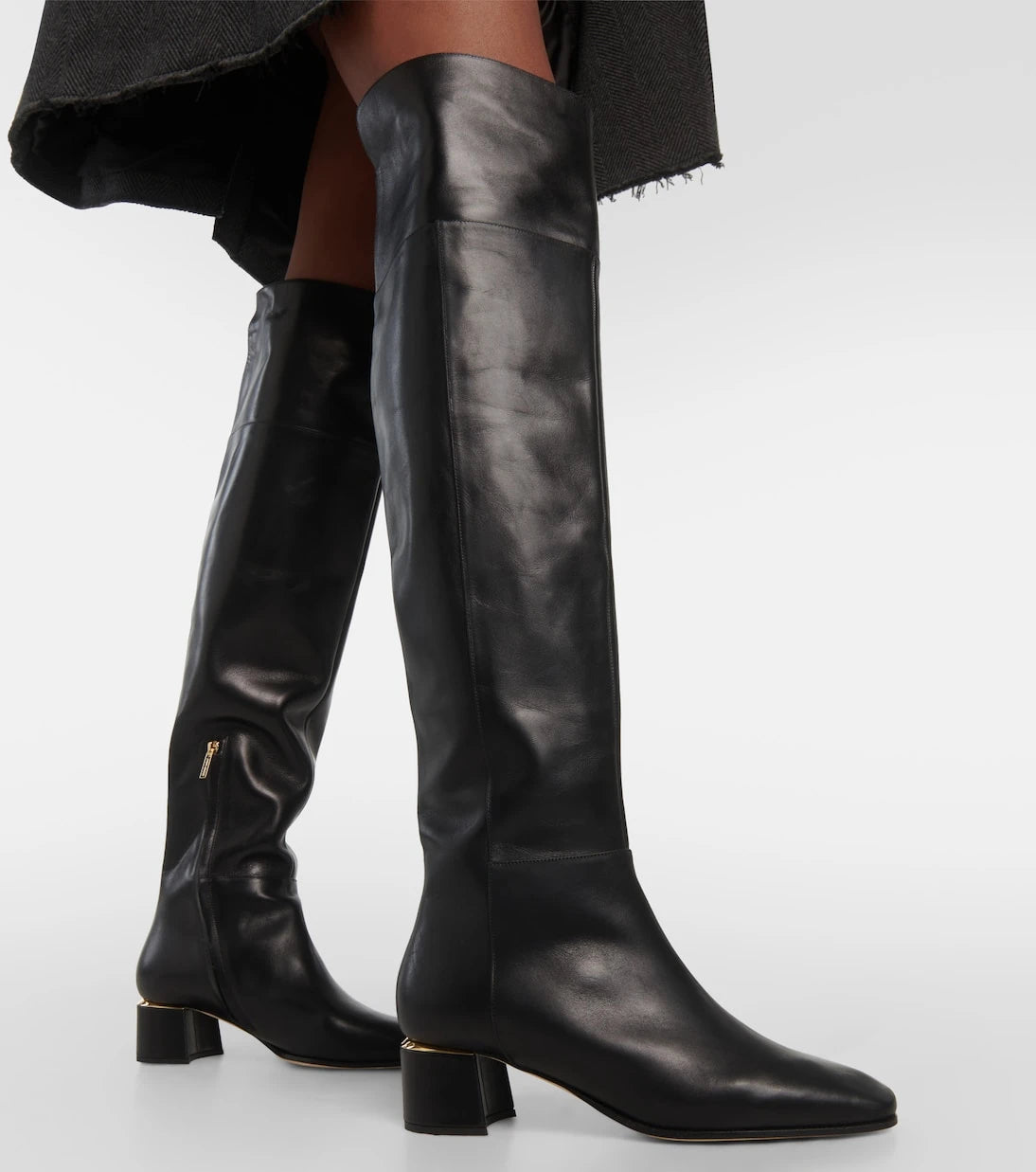 Jimmy Choo - Loren 45 leather over-the-knee boots