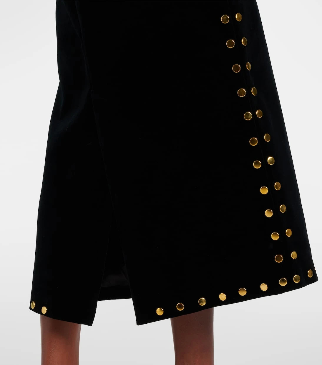 Dodo Bar Or - Evn velvet midi skirt