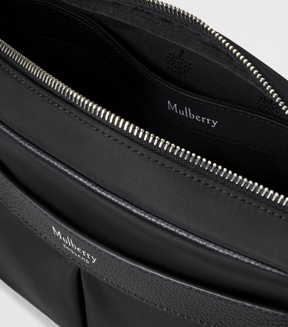 Mulberry Black Heritage Nylon Cross-Body Bag