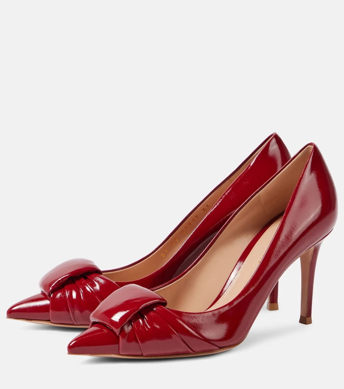 Gianvito Rossi - 85 patent leather pumps