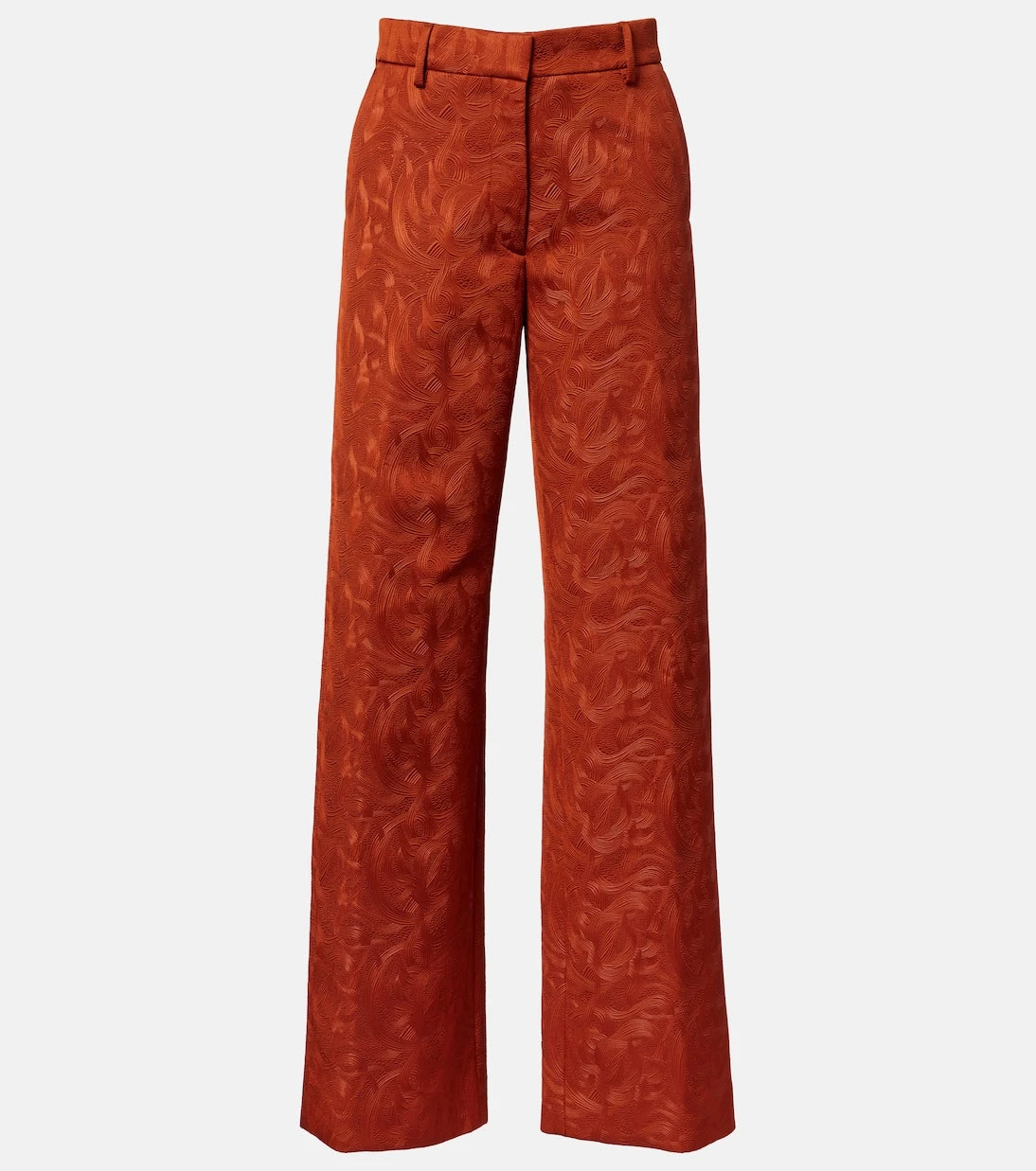 Dries Van Noten - Jacquard straight pants