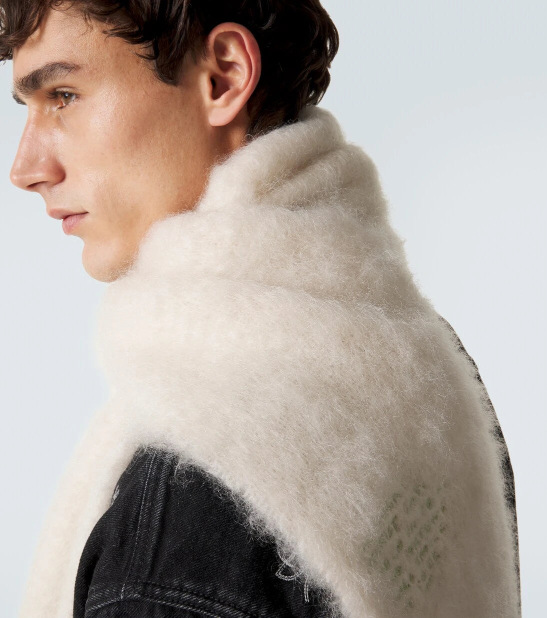 Loewe - x Louis Wain mohair and wool-blend scarf