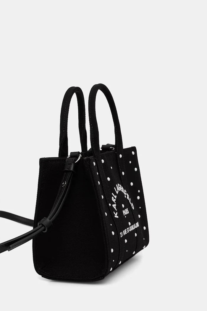 Karl Lagerfeld kadın pamuklu crossbody çanta K/RSG