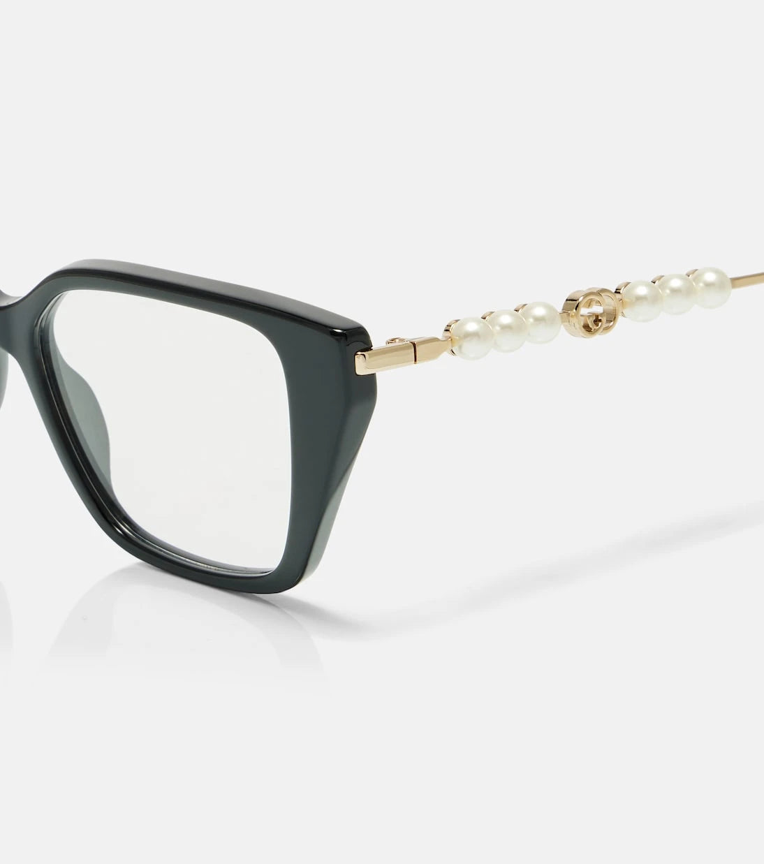 Gucci - Interlocking G embellished cat-eye glasses