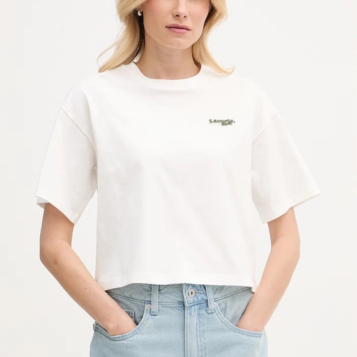 Lacoste къс топ дамски от памук
