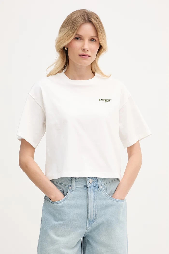 Lacoste къс топ дамски от памук