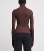 Skims Brown Fits Everyone Rollneck Top