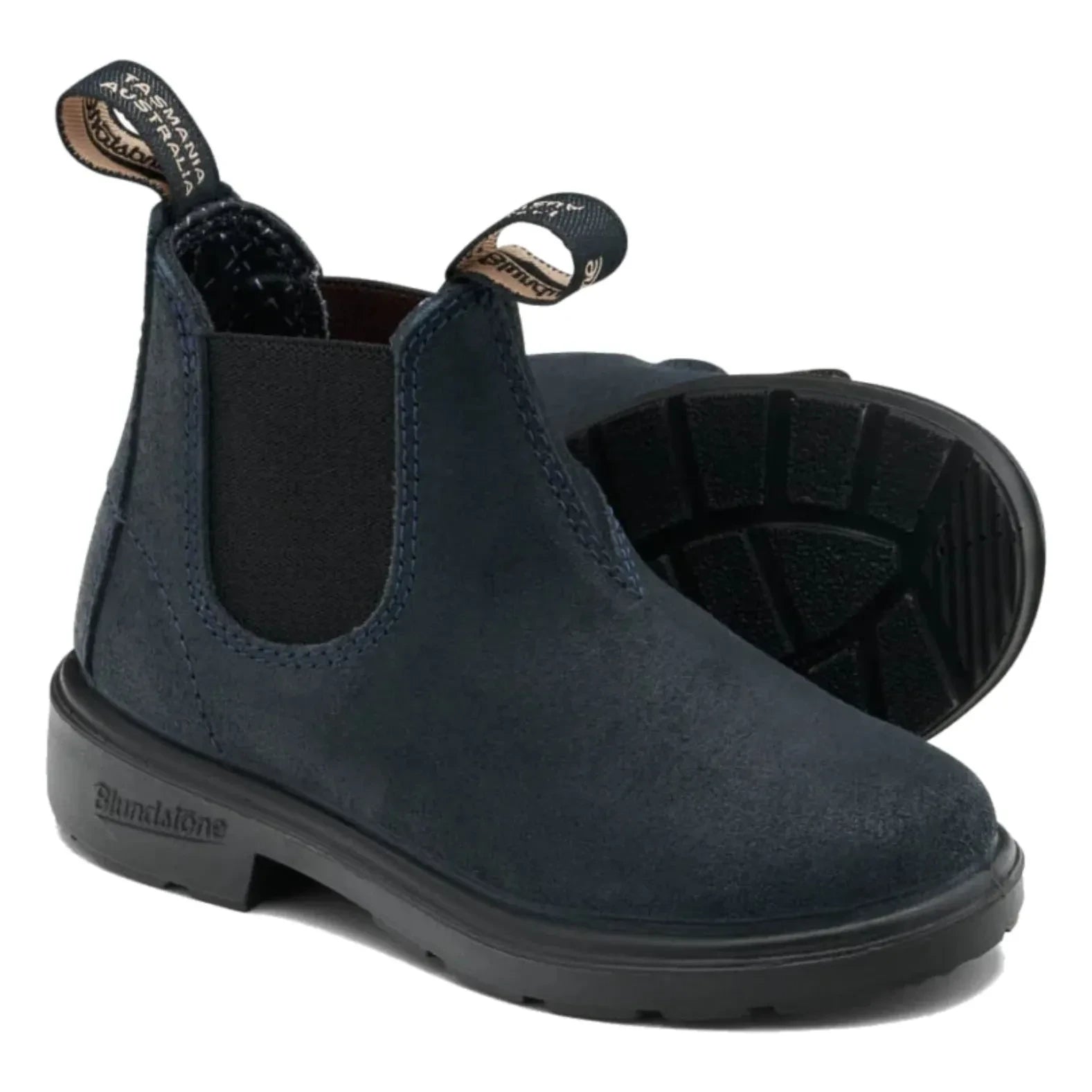 Blundstone - Chelsea Boots Suede Waxé | Navy blue