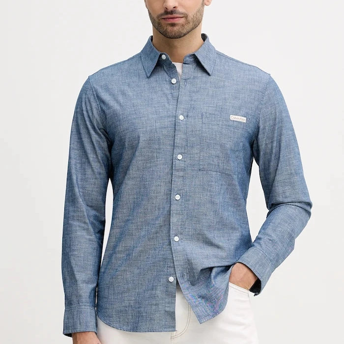 Памучна риза Calvin Klein Jeans