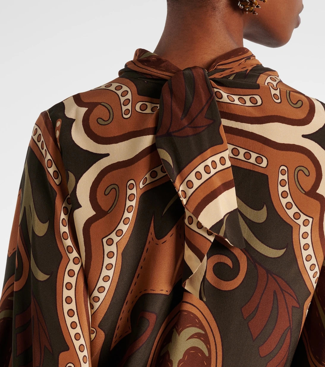 Johanna Ortiz - Printed silk blouse
