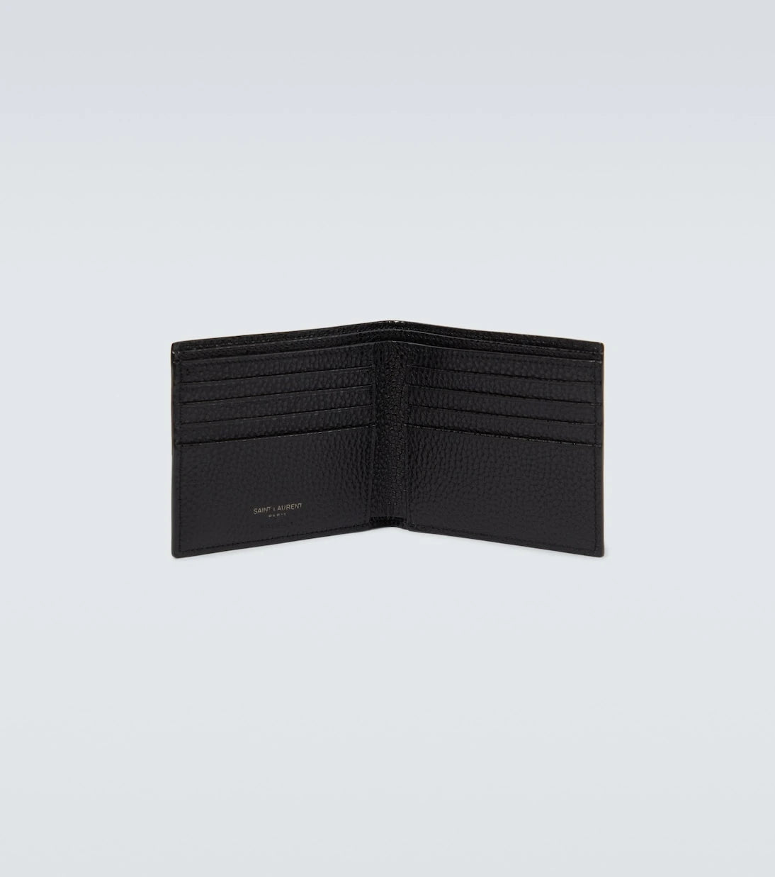 Saint Laurent - Tiny Cassandre East/West leather wallet