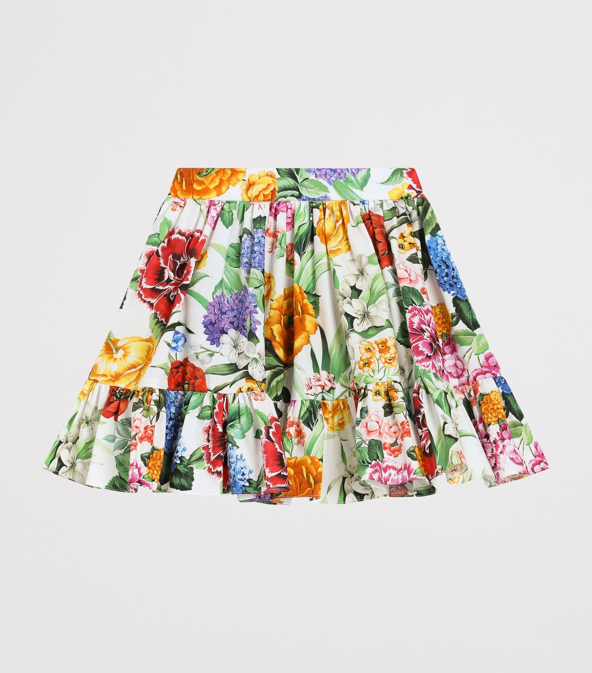 Dolce & Gabbana Kids Floral Print Skirt and Bloomers Set (3-30 Months)