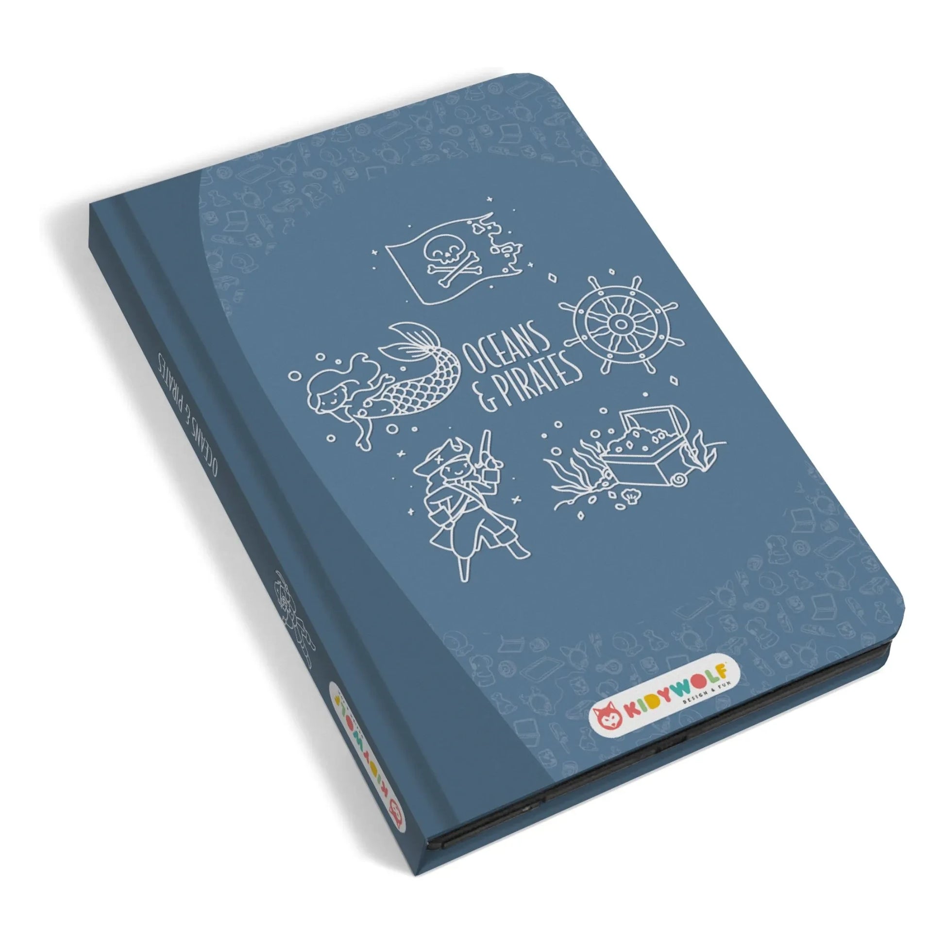 Kidywolf - Kidydraw Mini drawing board | Blue