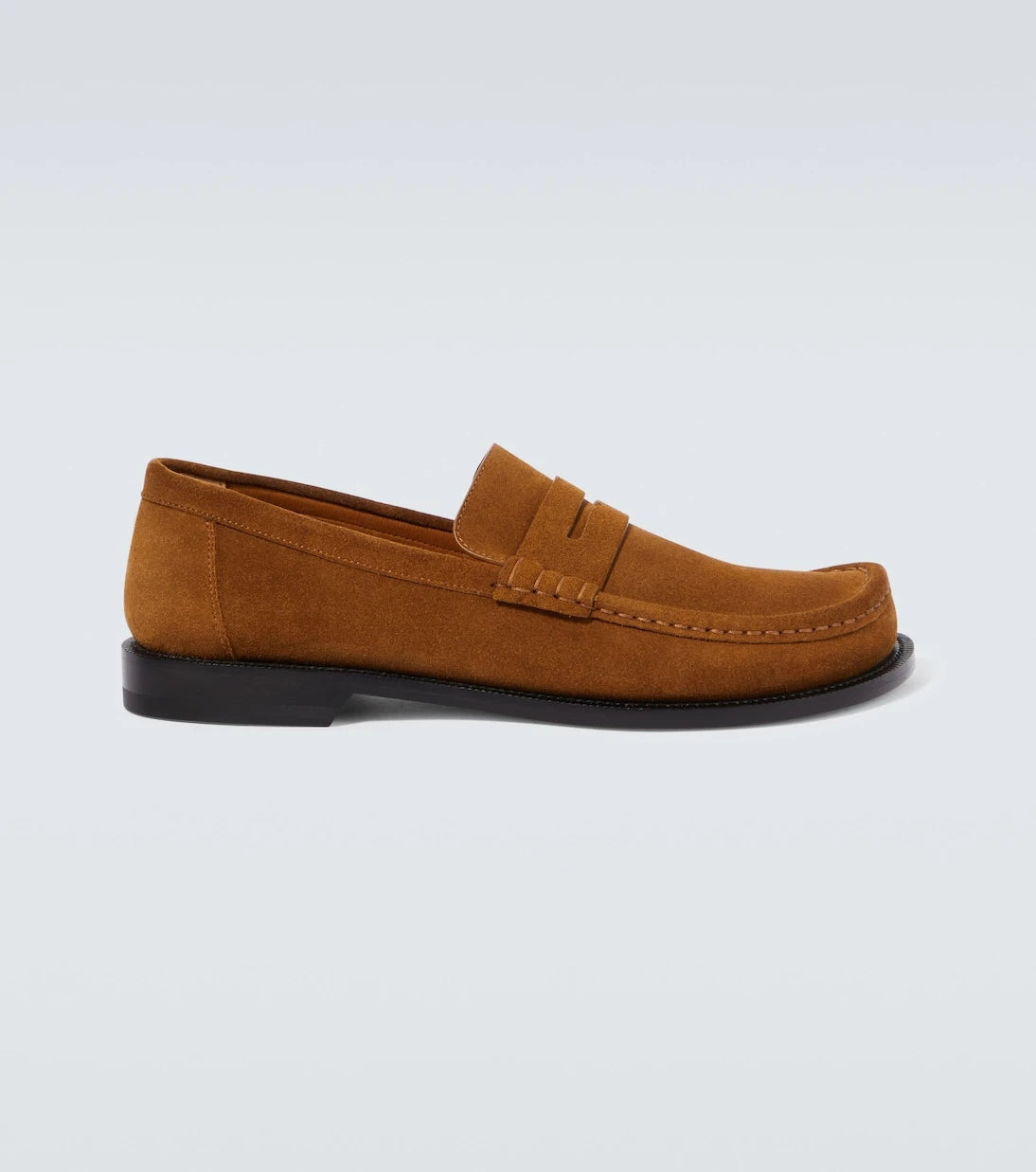 Loewe - Campo suede loafers
