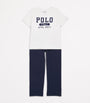 Ralph Lauren Kids Cotton Logo Pyjama Set (8-10 Years)