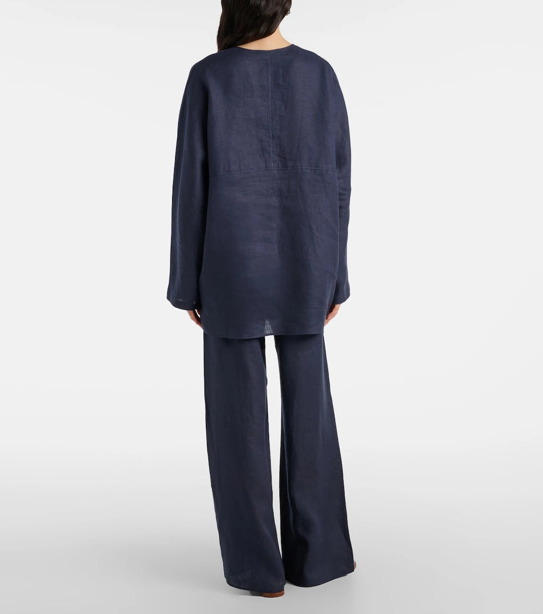 Asceno - Oversized linen top