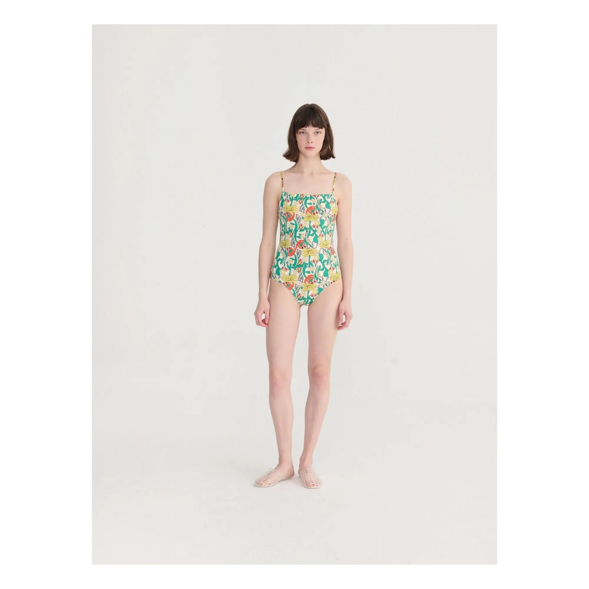 Bobo Choses - Color Herbalist One-Piece Swimsuit | Green
