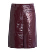 Self-Portrait Patent Leather Mini Skirt