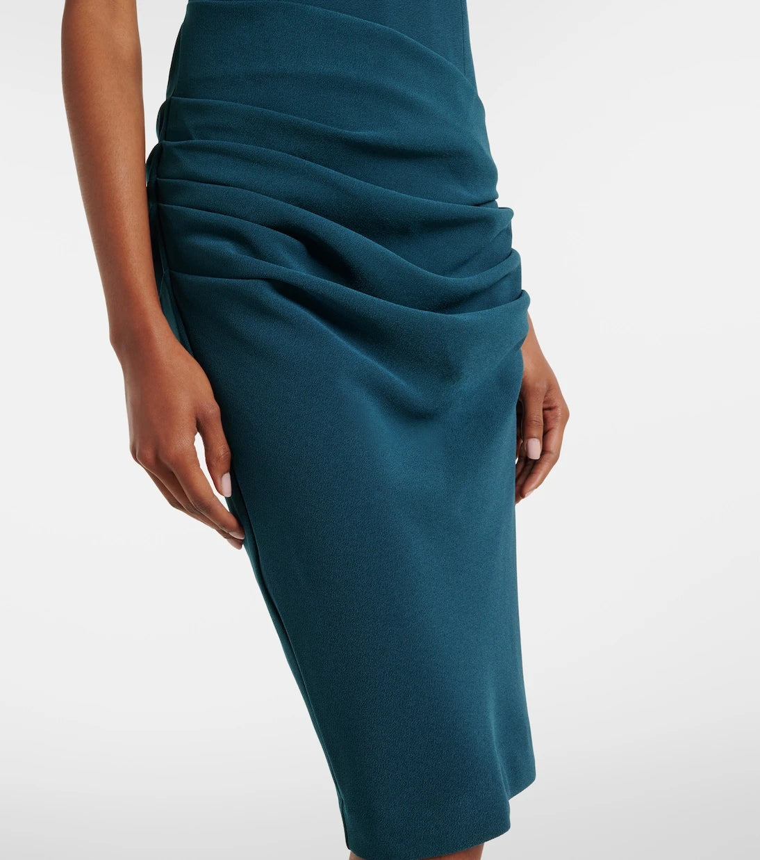 Alex Perry - Gathered bustier dress