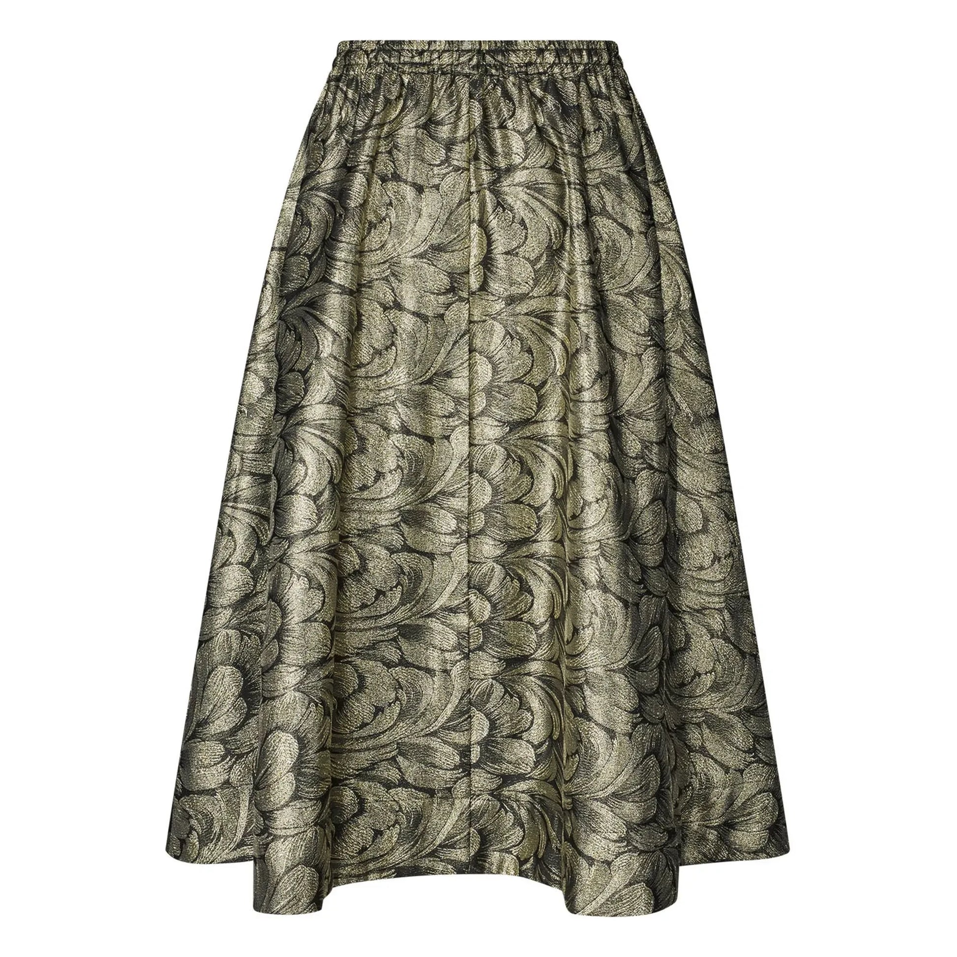 Lollys Laundry - Catalina Metallic Skirt | Silver