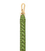 Green Calfskin Braided Strap