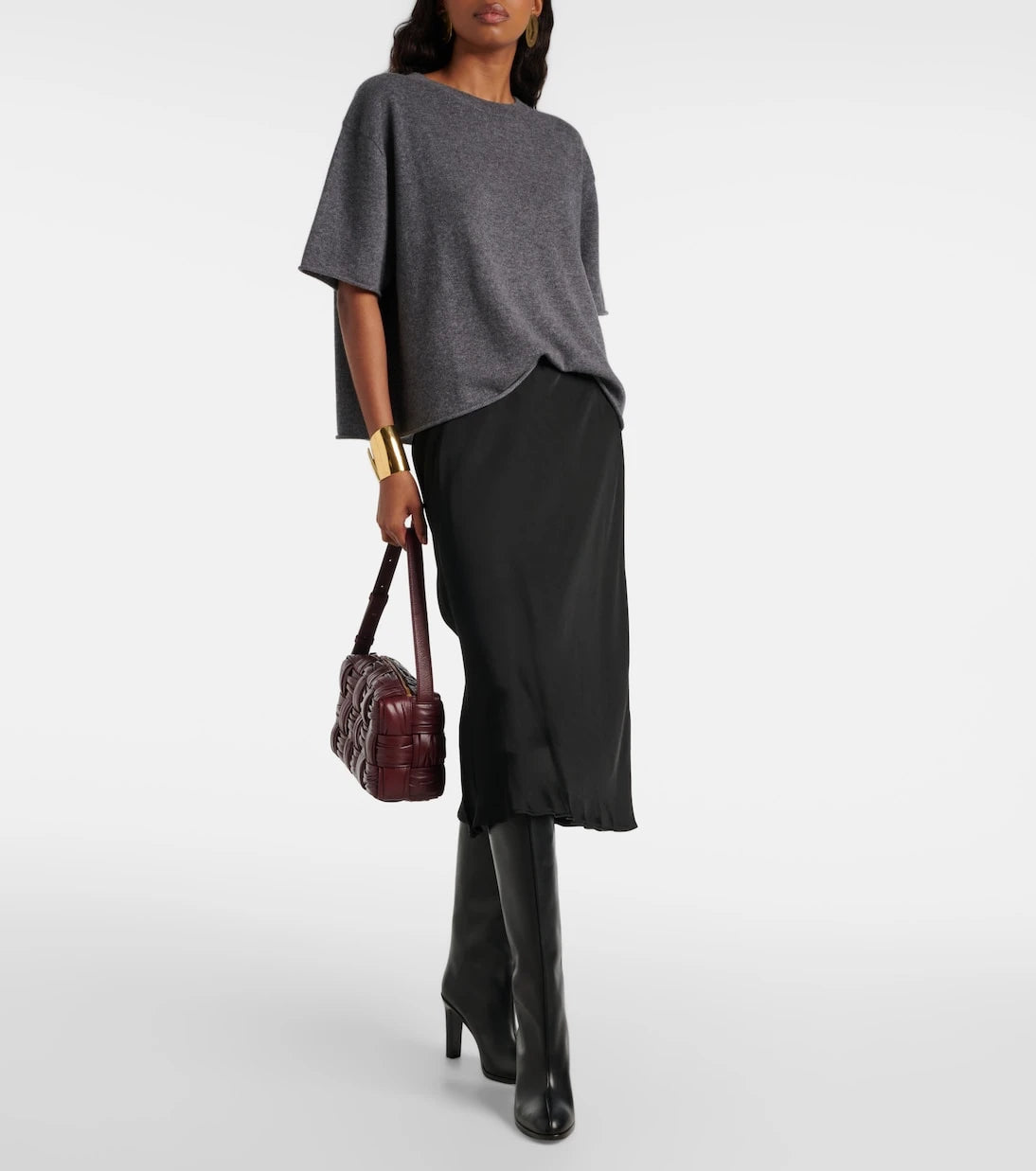 Lisa Yang - Cila knitted cashmere T-shirt