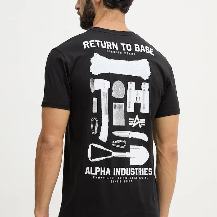 Alpha Industries Return To Base Pamuk Tişört