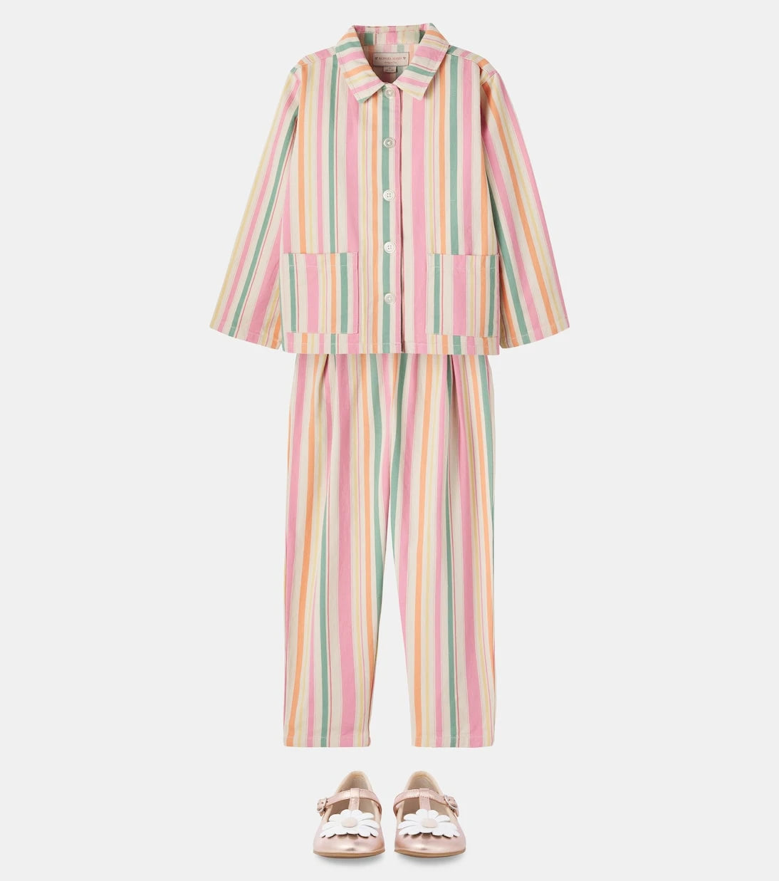 Konges Sløjd - Frankie striped cotton twill jacket