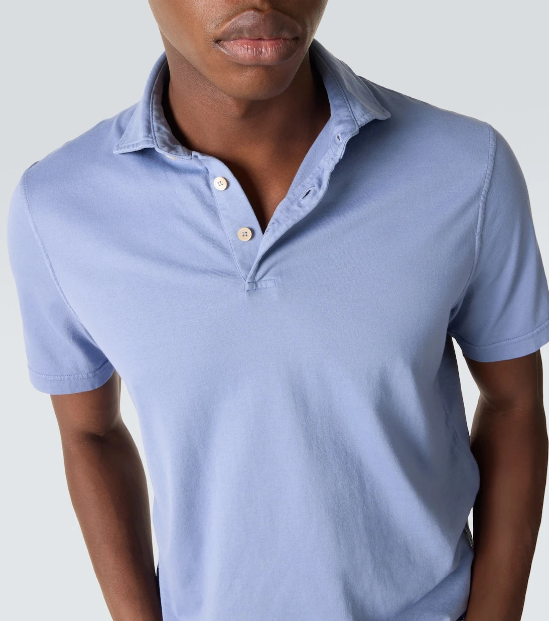 Fedeli - Zero cotton jersey polo shirt