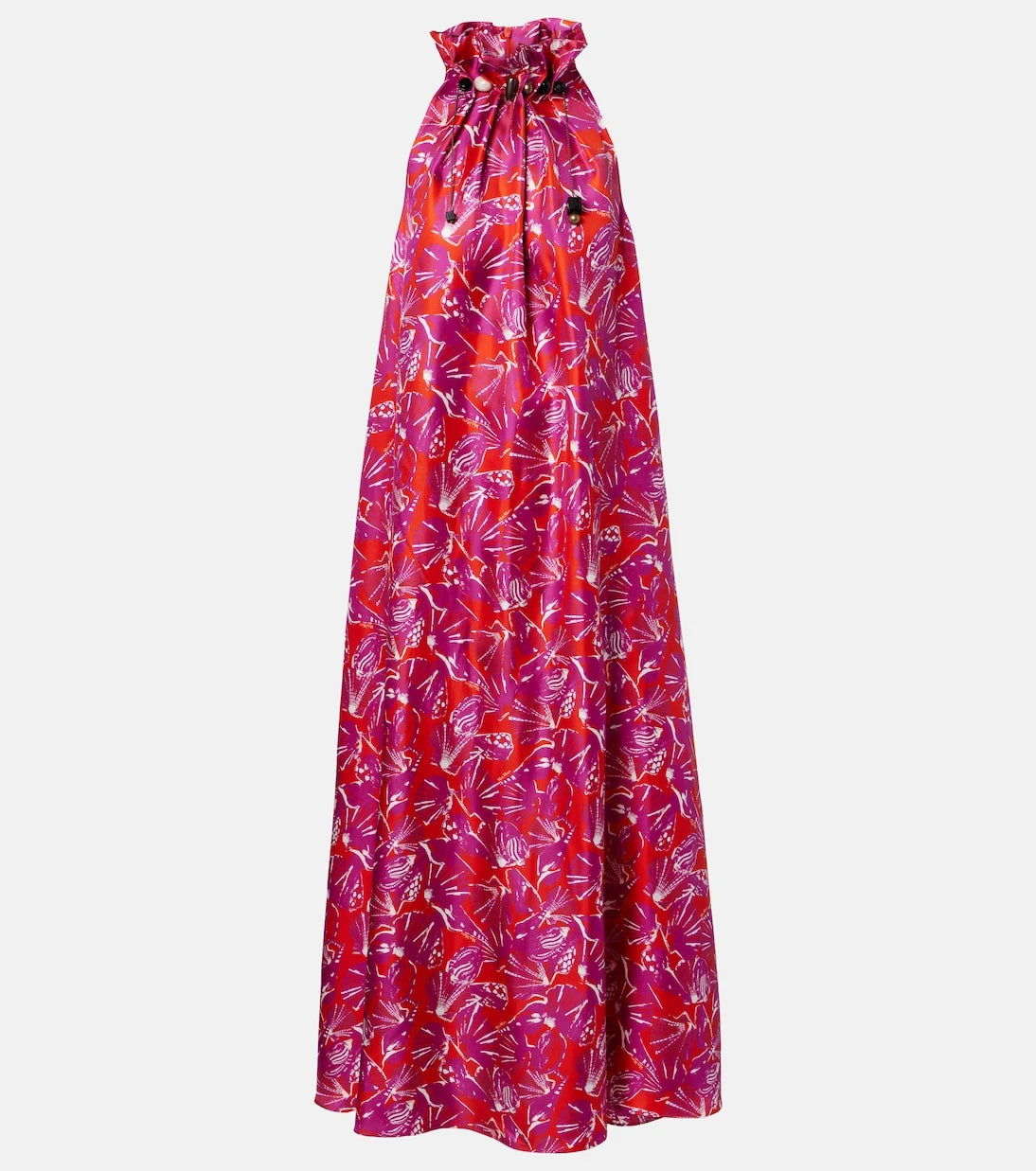 Max Mara - Cartone printed silk maxi dress