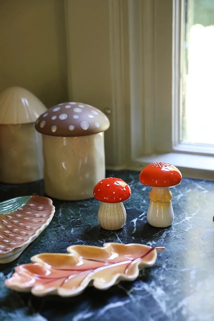 &k amsterdam Mushroom Tuz ve Karabiber Seti