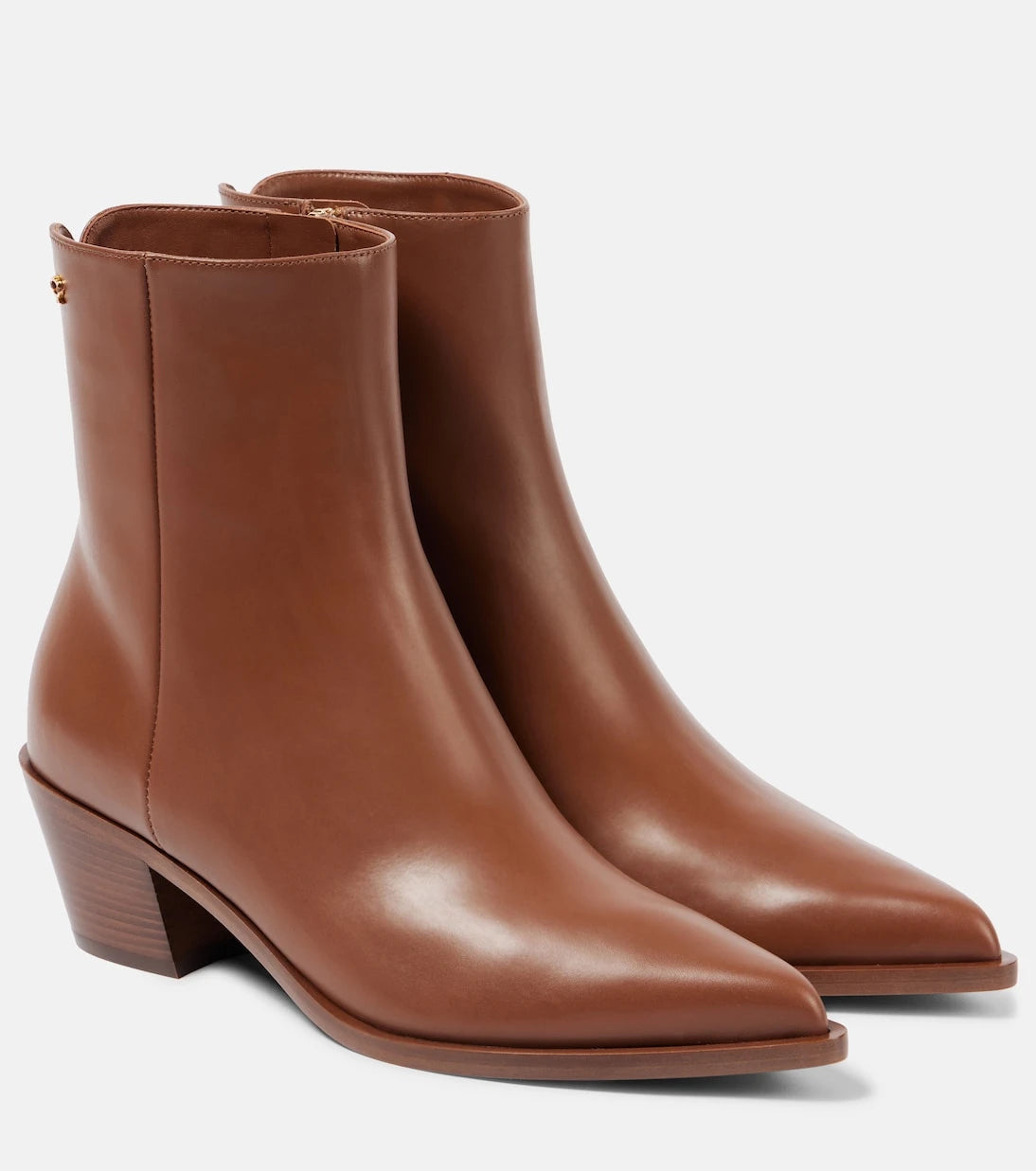 Gianvito Rossi - Kinney 45 leather ankle boots