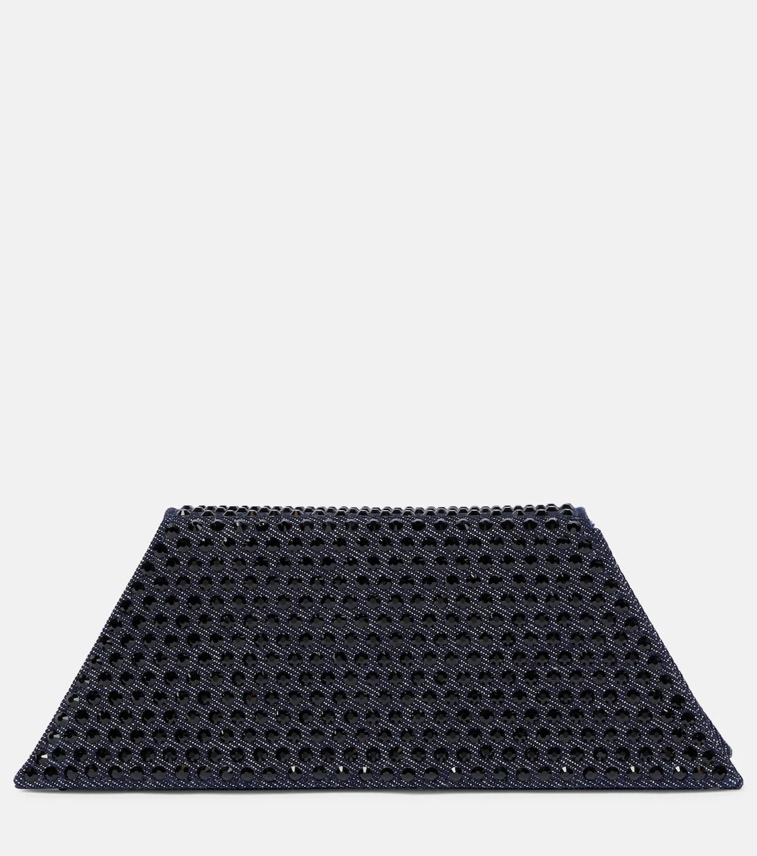 Amina Muaddi - Superamini Yigit denim clutch