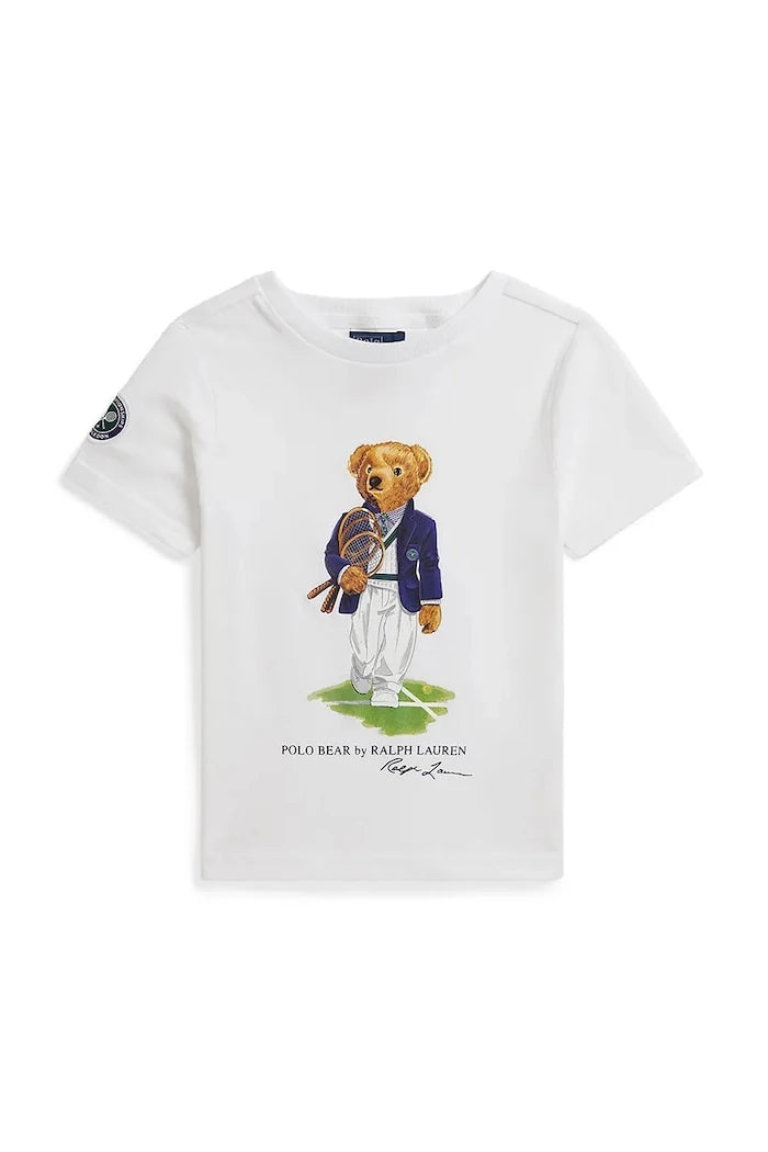 Polo Ralph Lauren тениска за деца от памук Wimbledon