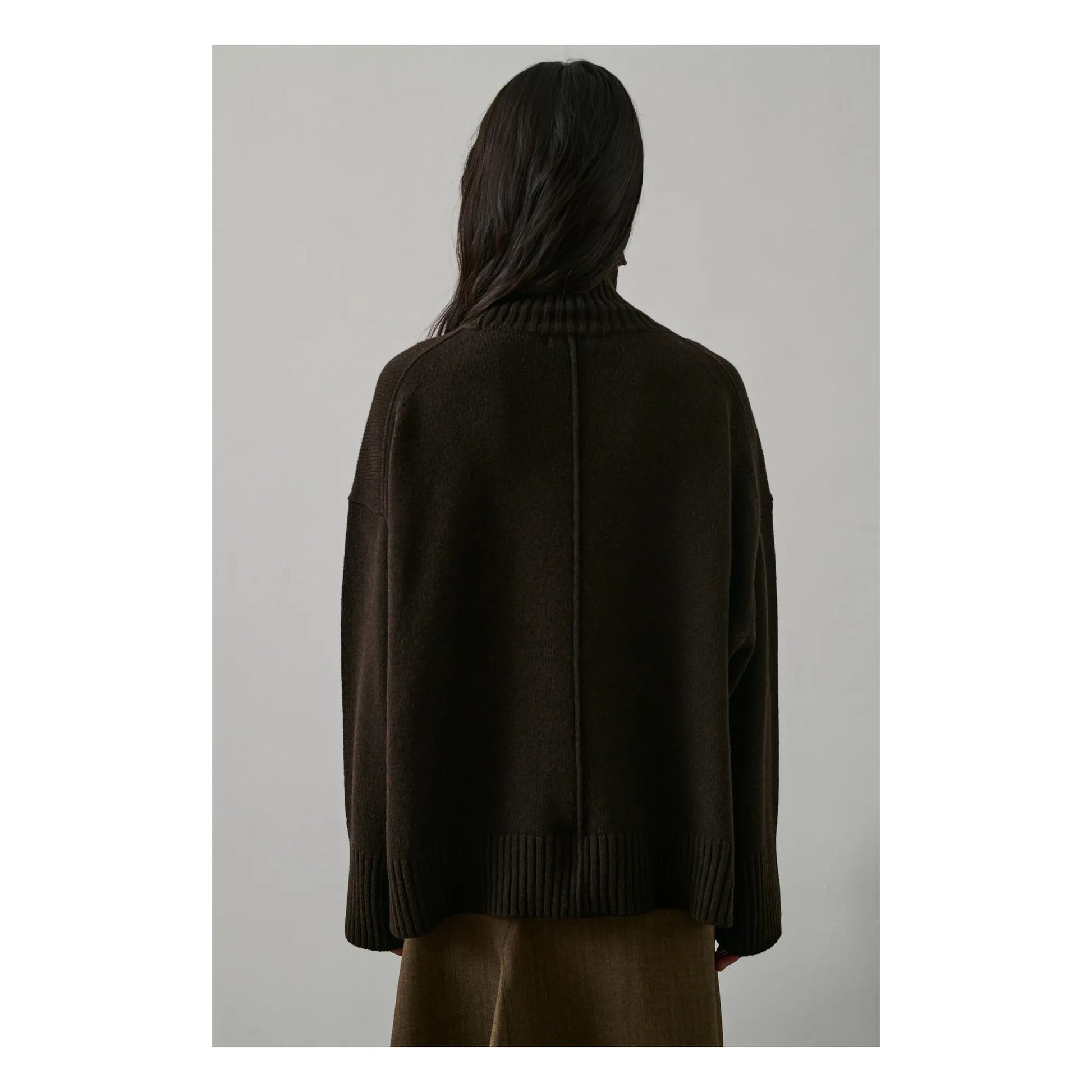 Soeur - William Merino Wool Sweater | Chocolate