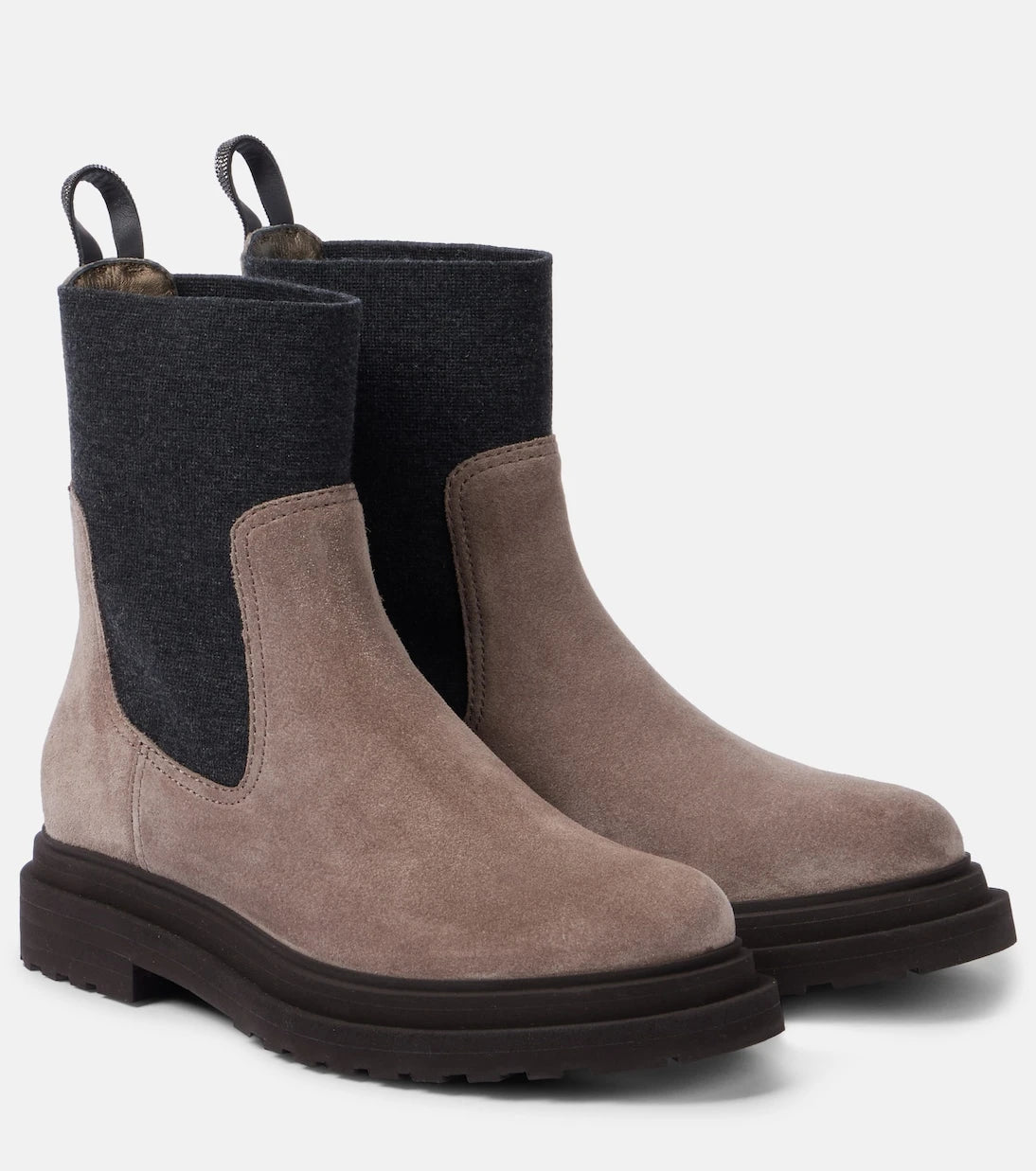 Brunello Cucinelli - Suede ankle boots