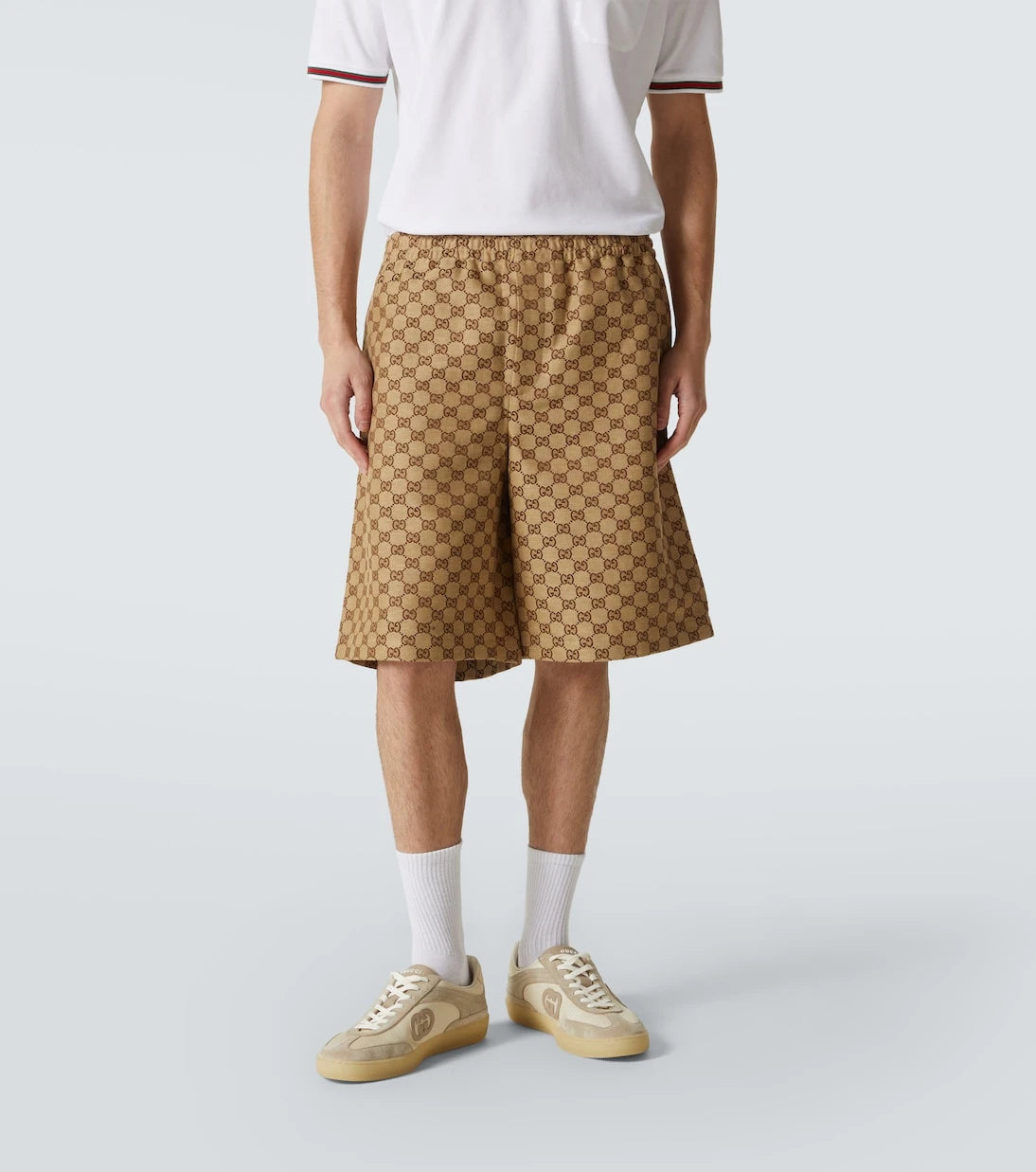 Gucci - شورت قماش GG