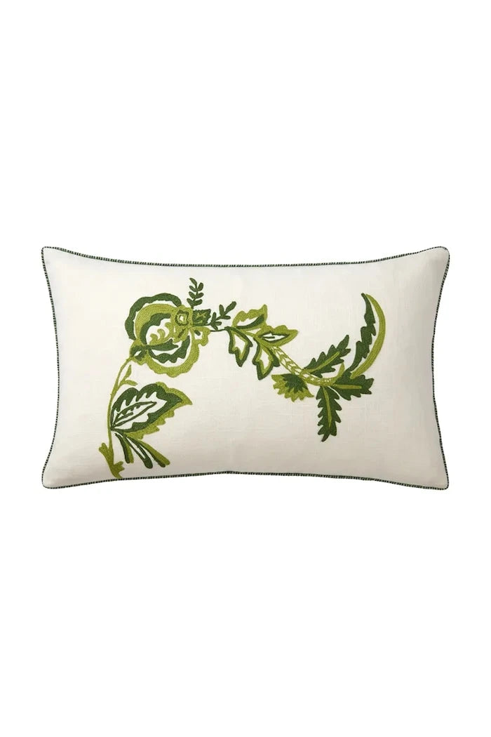 Olivier Desforges GIRANDOL Palme 33 x 57 cm Dekoratif Yastık Kılıfı