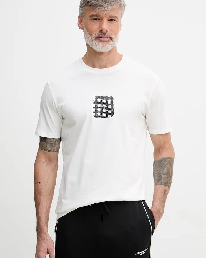 Armani Exchange erkek pamuklu tişört
