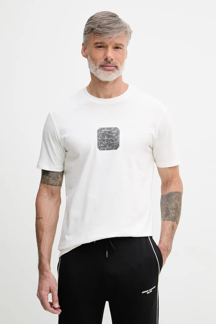 Armani Exchange erkek pamuklu tişört