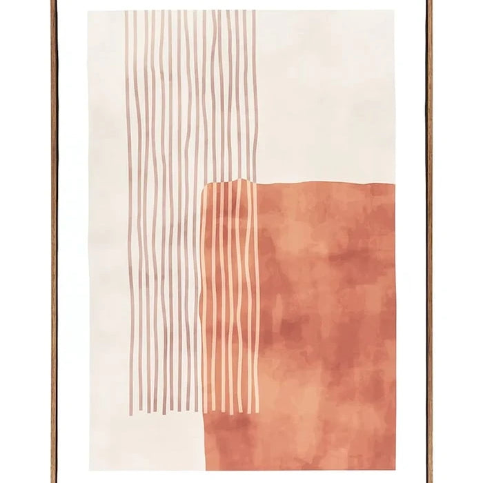 Стенна декорация в рамка House Nordic Mina 50 x 70 cm
