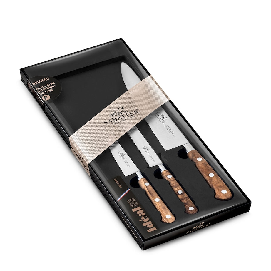 Sabatier Provencao 3-Piece Knife Set