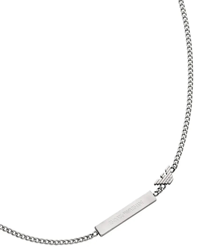 Emporio Armani колие мъжко от неръждаема стомана Eagle Logo