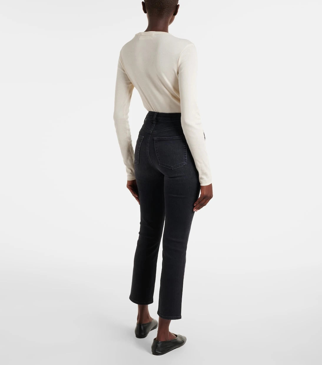 Frame - The Pencil Crop slim jeans