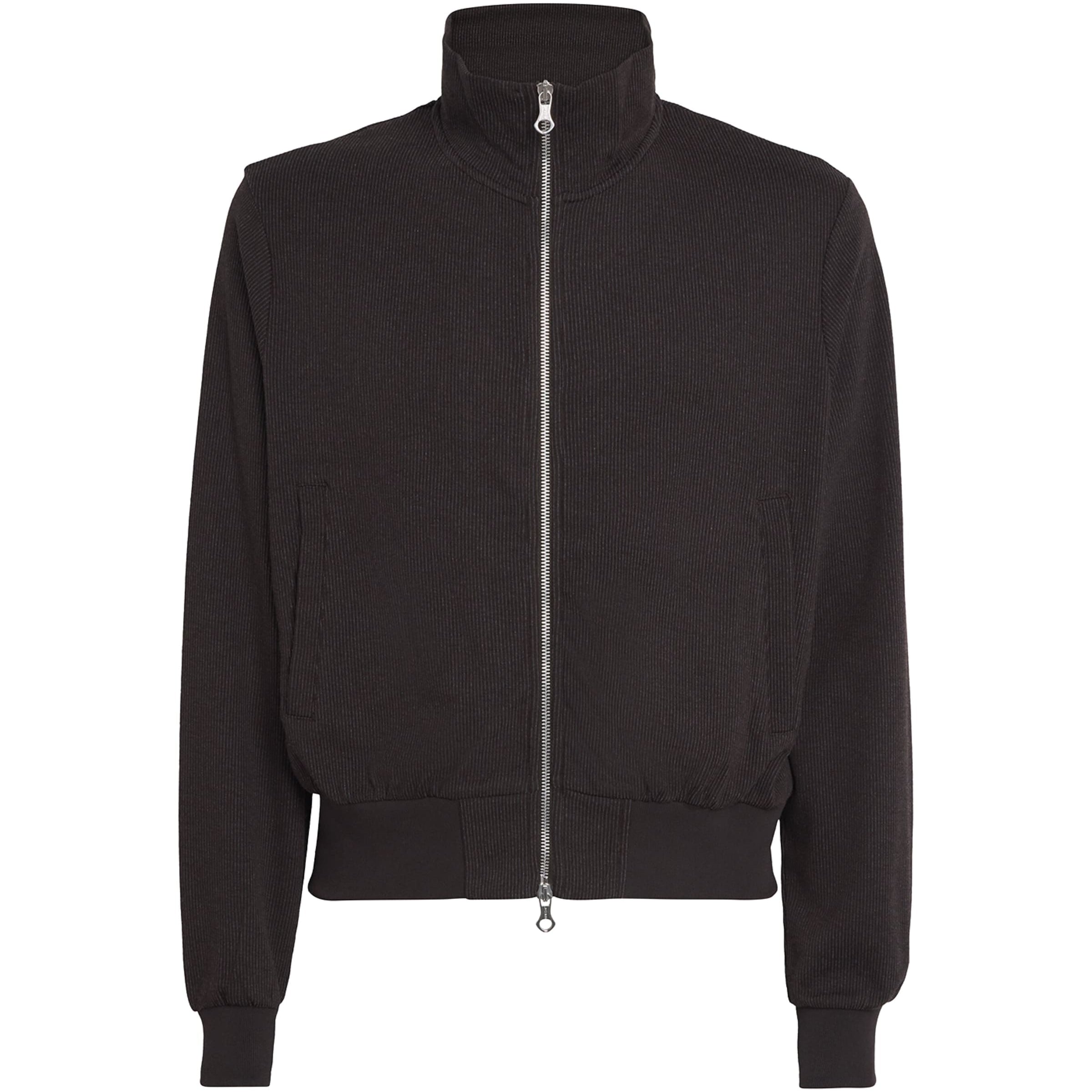 Our Legacy Black Micro-Corduroy Mob Jacket