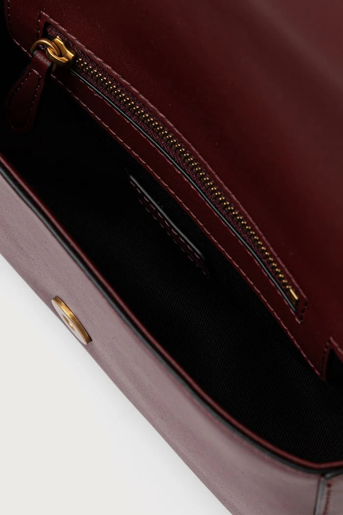 Pinko kadın deri crossbody çanta