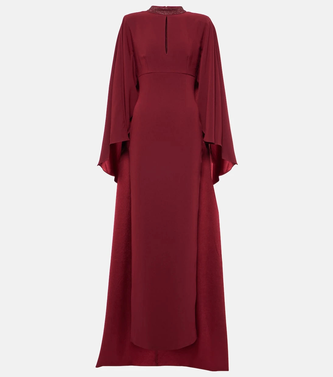Roland Mouret - Caped crystal-embellished gown