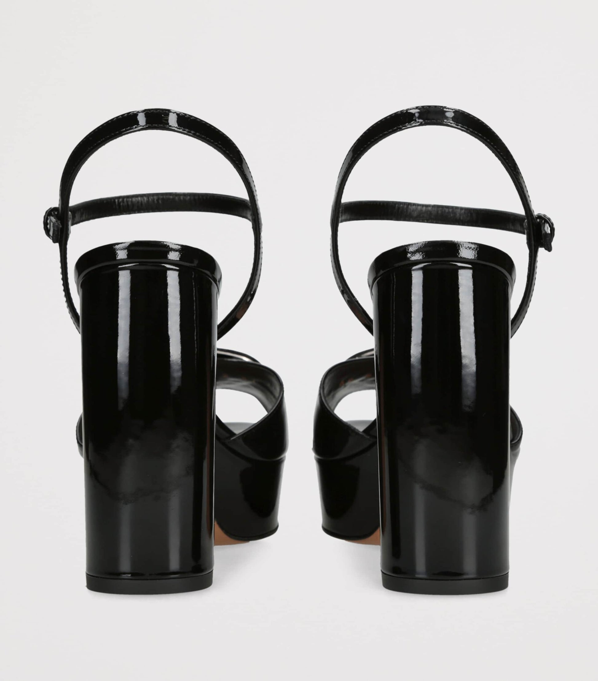 Valentino Garavani Leather VLogo Signature Platform Sandals 115