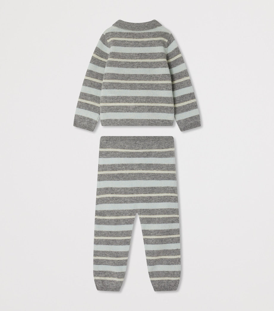 Bonpoint x Guest In Residence Cashmere Lumi Sweater and Trousers Set (6-18 Months)