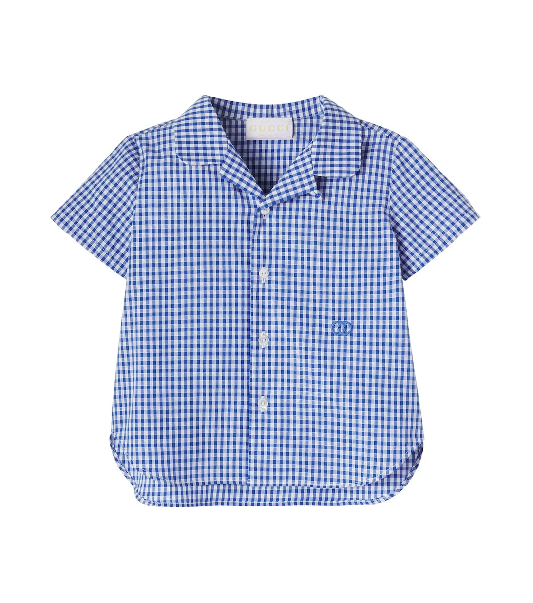 Gucci Kids - Baby checked cotton shirt